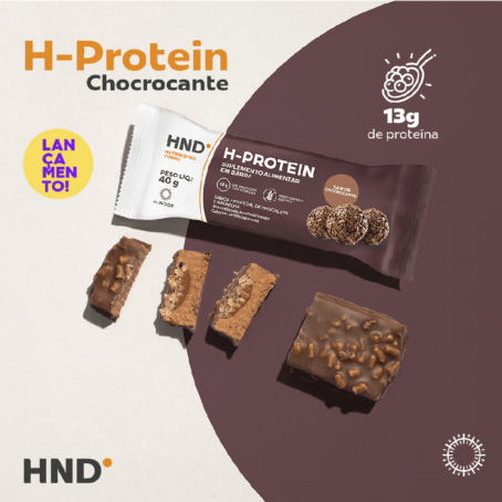 Barra de proteína H-Protein Sabor Chococrante 40g 2