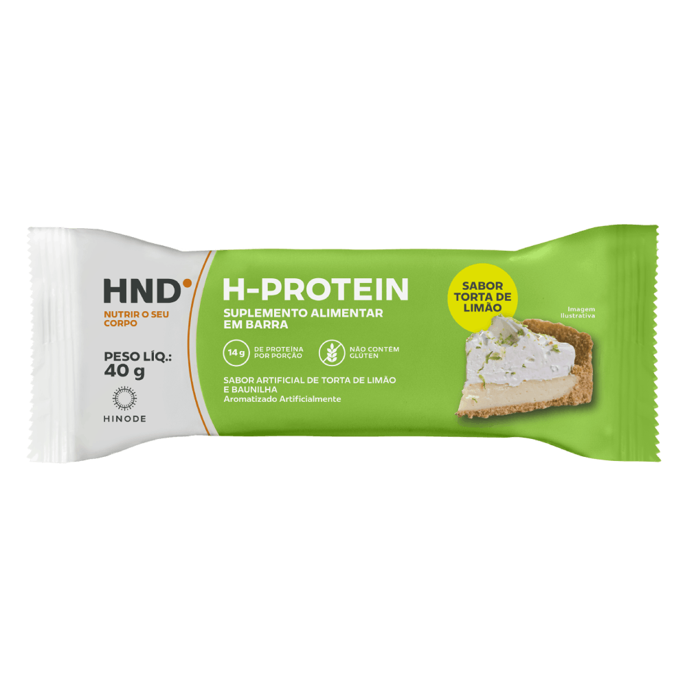 Barra de proteína H-Protein Sabor Torta de Limão 40g