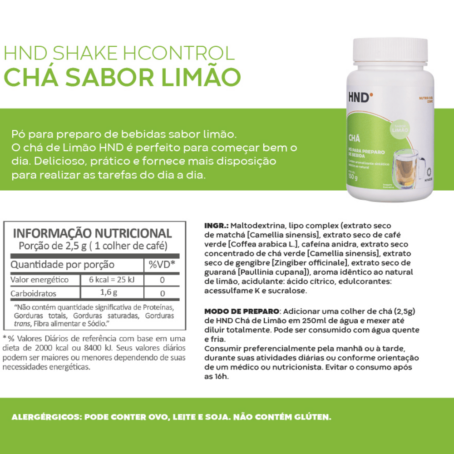 Chá Sabor Limão 150g 2
