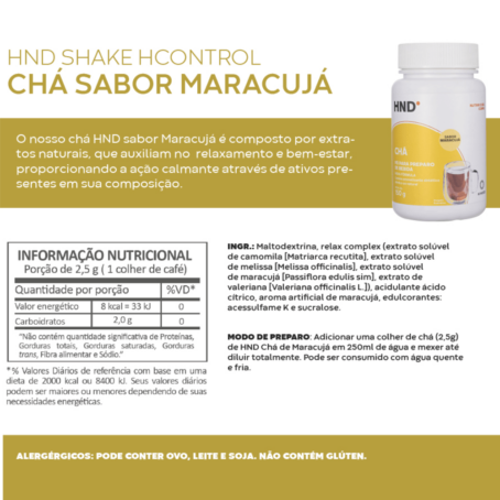 Chá Sabor Maracujá 150g - Image 2
