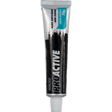Gel Dental com Carvão Ativado e Aloe Vera Proactive 70g