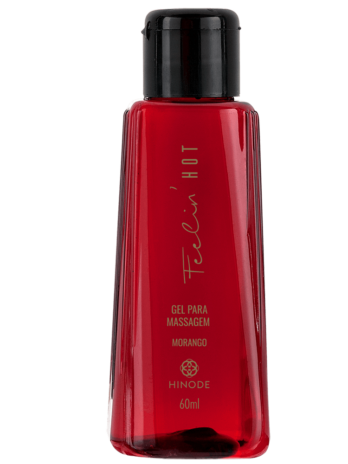 Gel para Massagem Feelin Hot Morango 60ml