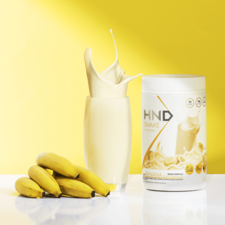 Shake H-Control Sabor Banana Com Chantilly HND 450g 2