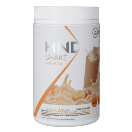 Shake H-Control Sabor Banana Com Chantilly HND 450g 3