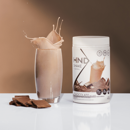 Shake H-Control Sabor Chocolate ao Leite HND 450g 2