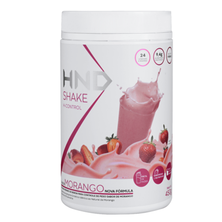 Shake H-Control Sabor Morango HND 450g