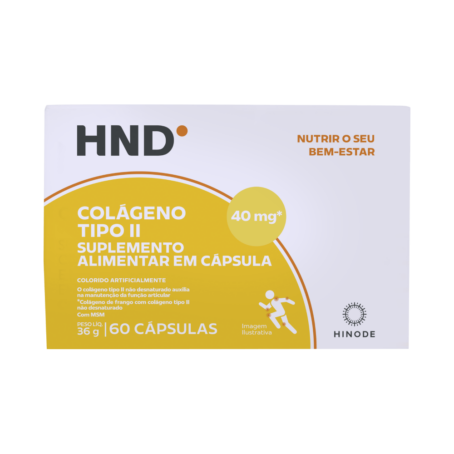 Suplemento Alimentar Colágeno Tipo II HND 60 Cápsulas